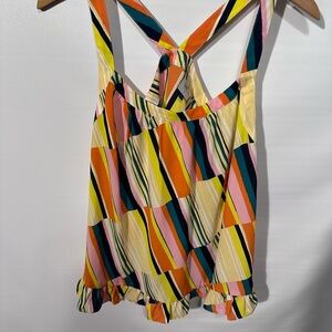 CABI  Colorful Striped Women's Sum mer top.